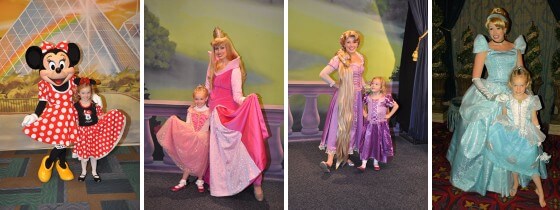 Matching princess outfits