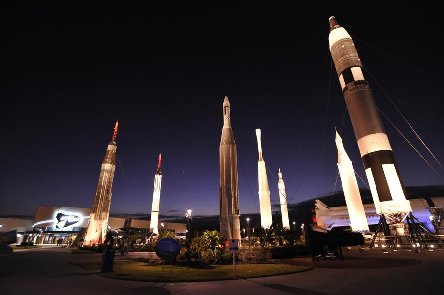 Rocket Garden Kennedy Space Center Discount Tickets Undercover Tourist